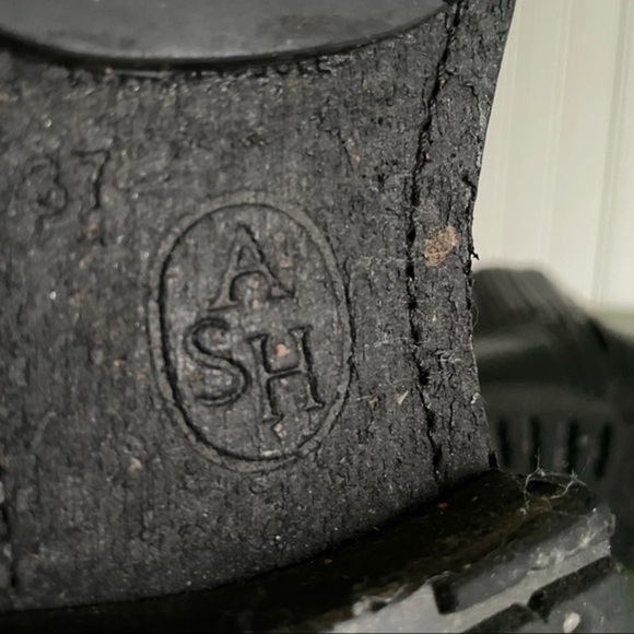 ASH Zip Front Studded Booties w Stretch Panels *Mexico* - Picture 10 of 13